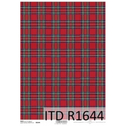 Papier ryżowy A4 ITD R1644 krata